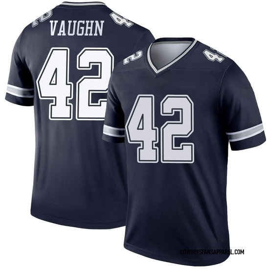 Nike Men Dallas Cowboys 42 Deuce Vaughn Legend Blue NFL Jersey